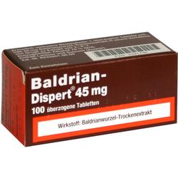 BALDRIAN DISPERT 45 mg überzogene Tabletten BALDRIAN DISPERT 45 mg überzogene Tabletten